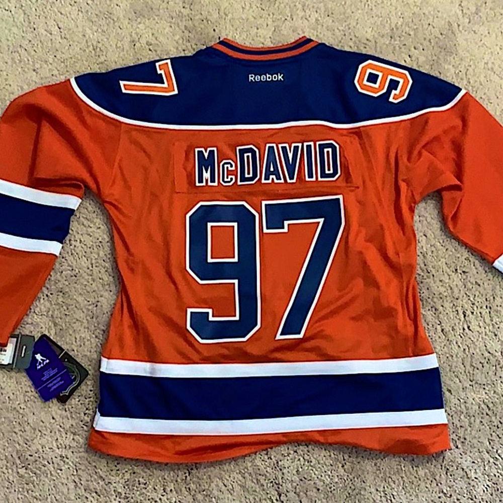 Connor McDavid Edmonton Oilers Jersey NHL